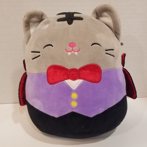 Squishmallows Other - HOST PICK: Squishmallows Tally the Cat Vampire plush, VGUC